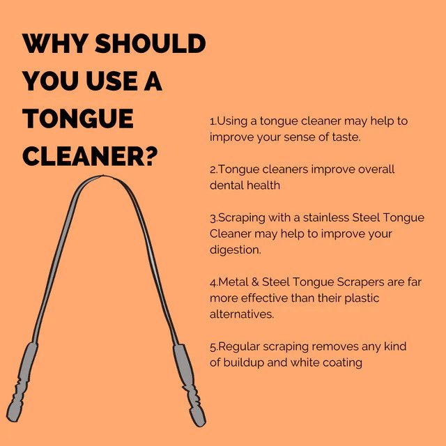 Bare Necessities Stainless Steel Tongue Cleaner