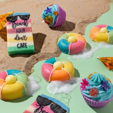 The Sass Bar Beach Ball Donut Soap