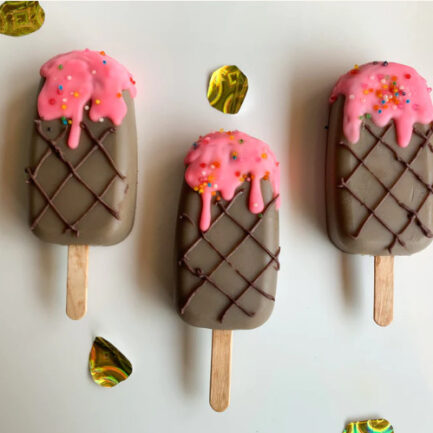 The Sass Bar Chocolate Melted Icecream Popsicle Soap