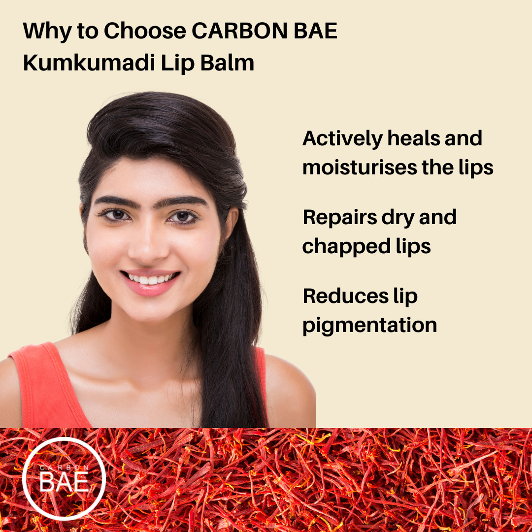 Carbon BAE - Kumkumadi Lip Balm (5 gm)