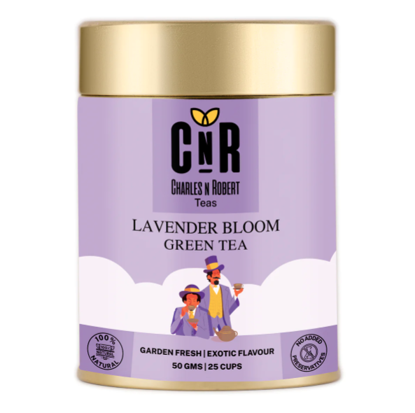 Lavender Bloom Green Tea - 50 Grams