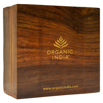 Buy Online Buy Organic India Super Deluxe Wooden Gift Box Best Quality  @Onlinemedicalstore